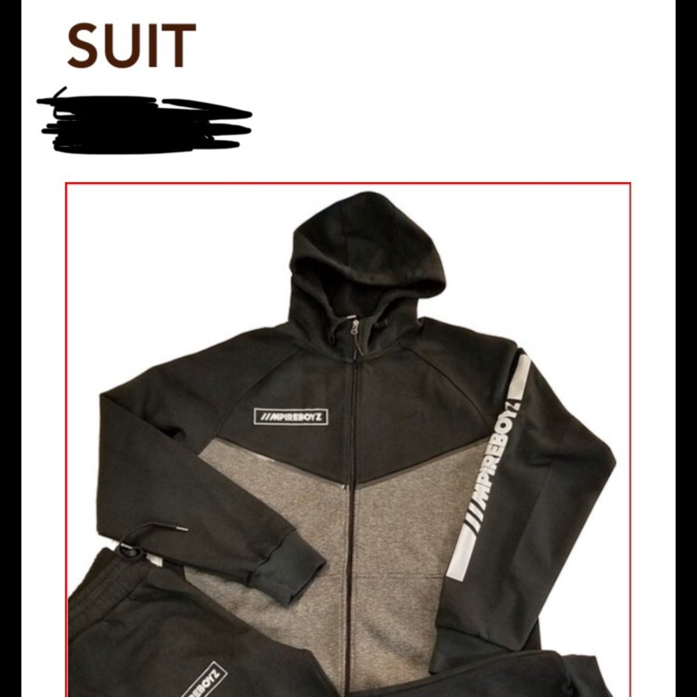 Men tech suit